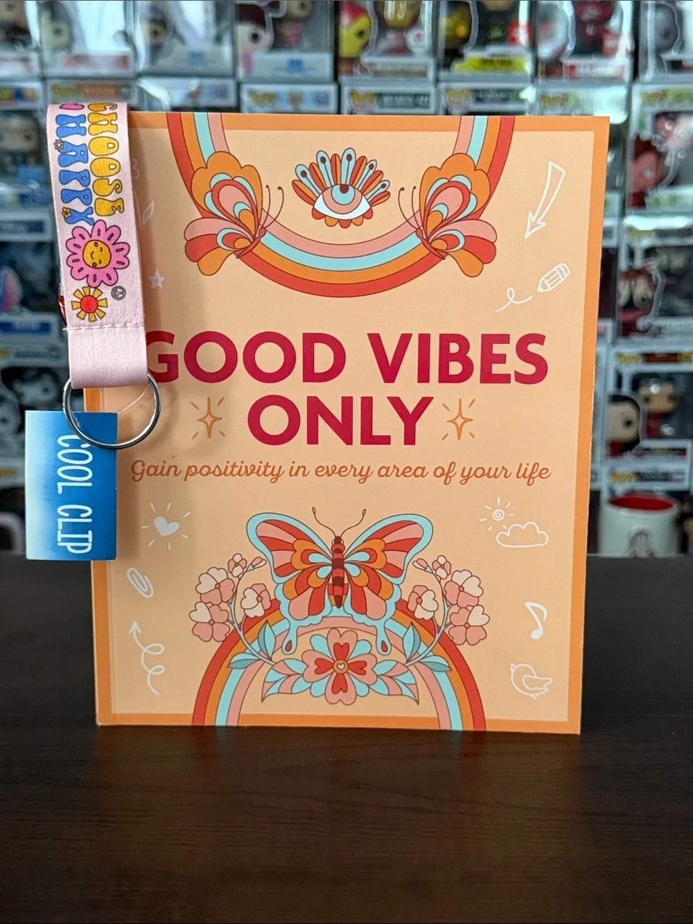 Good Vibes Only Journal & Keychain Bundle